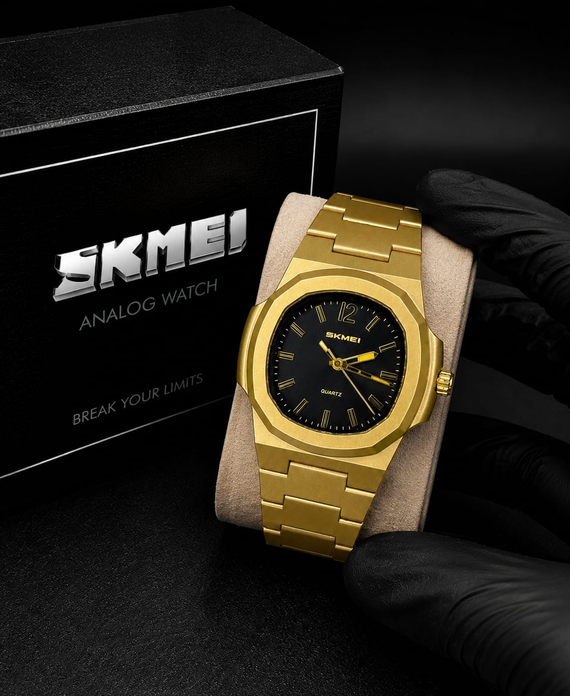 Skmei Analog fiber Chain Watch 2382