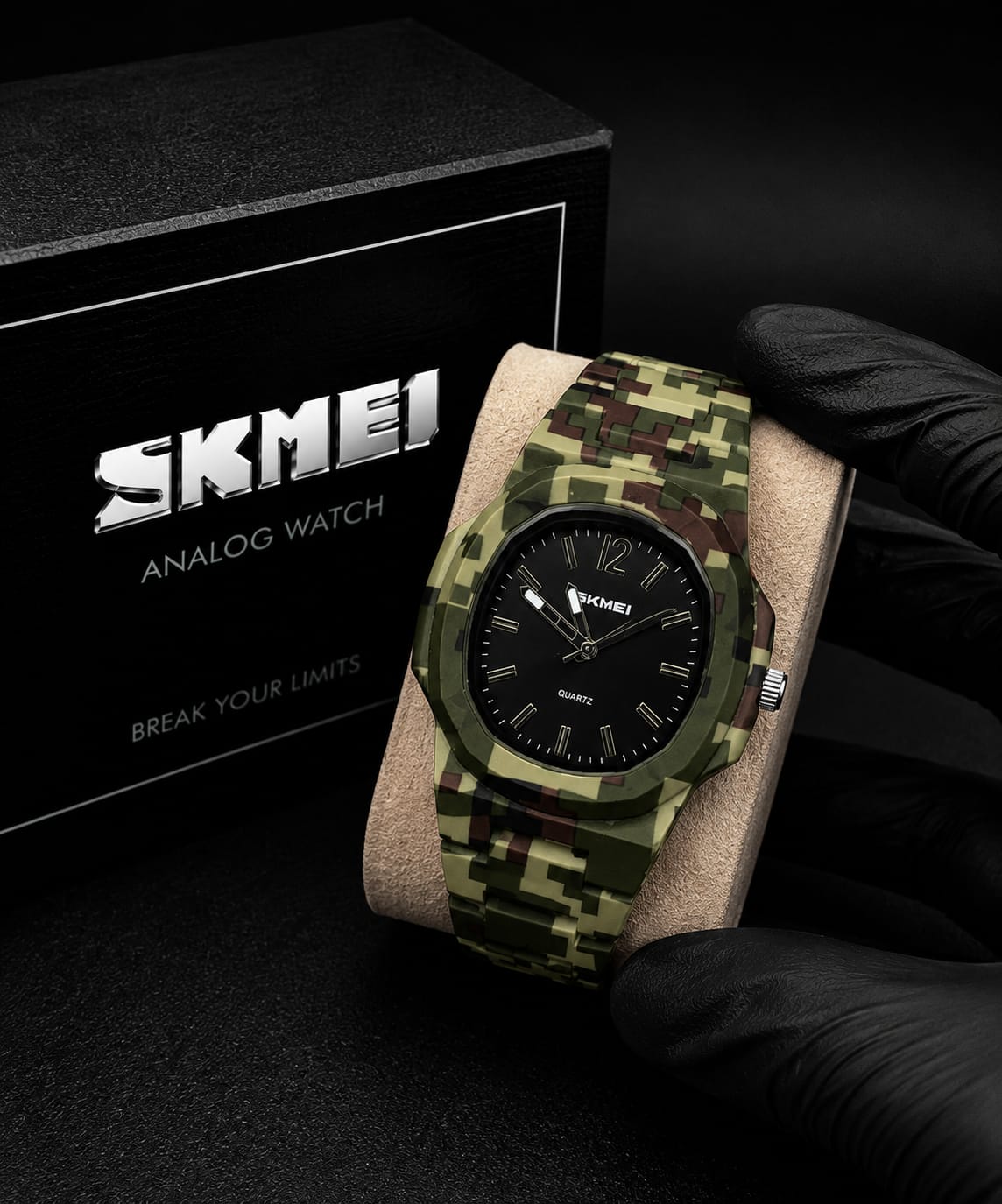 Skmei Analog fiber Chain Watch 2382
