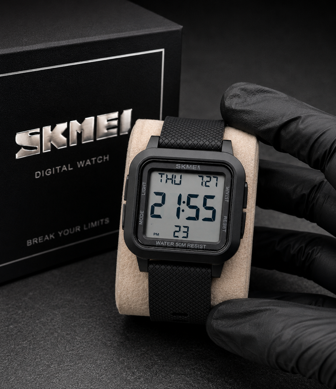 Skmei Square Dial Digital Watch 1894