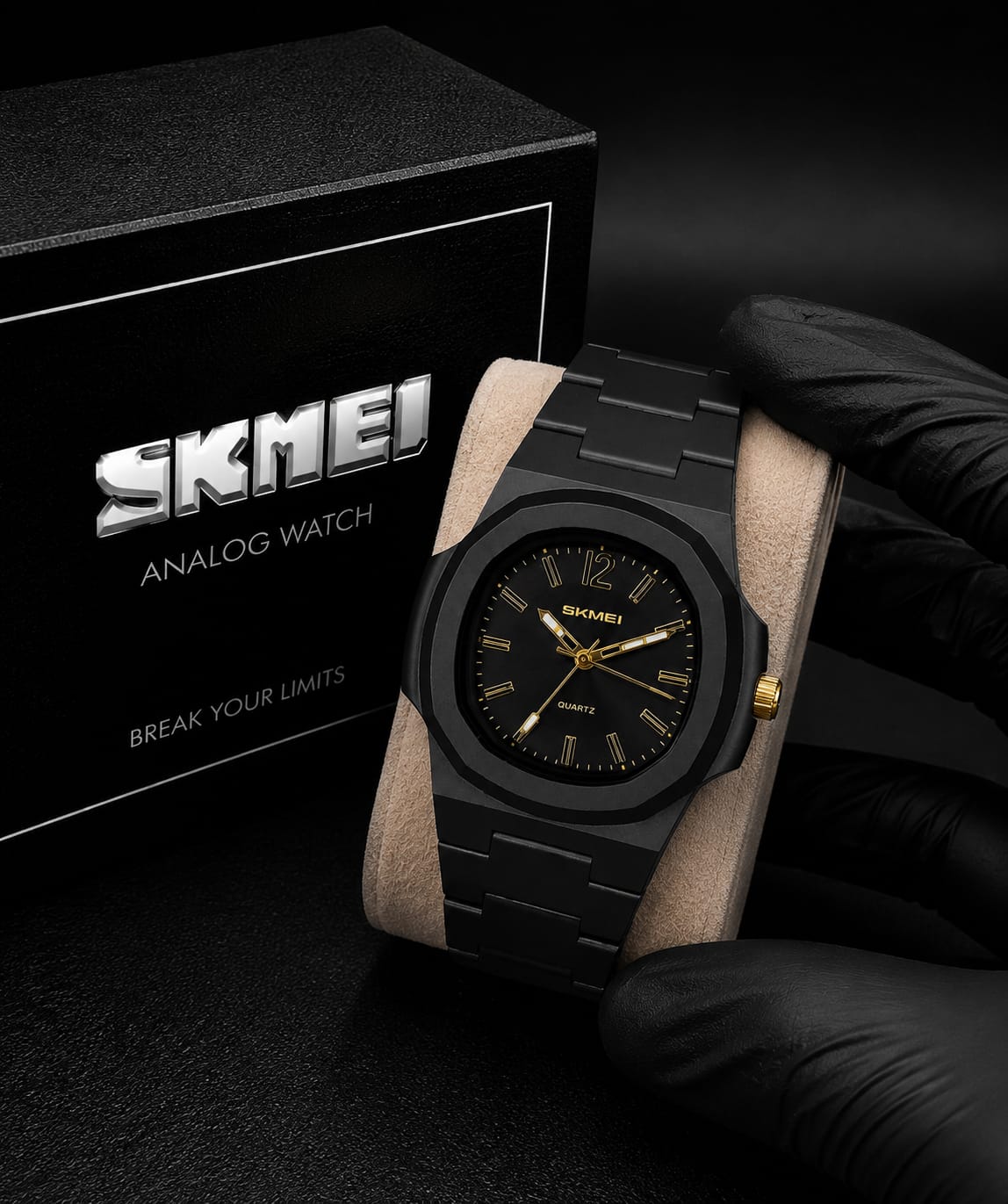 Skmei Analog fiber Chain Watch 2382